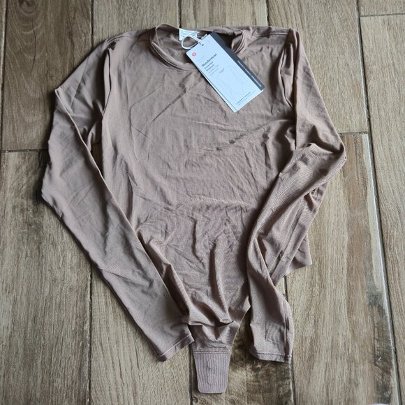 Lululemon Wundermost Nulu Mesh Long-Sleeve Crewneck Bodysuit - Picture 3 of 5